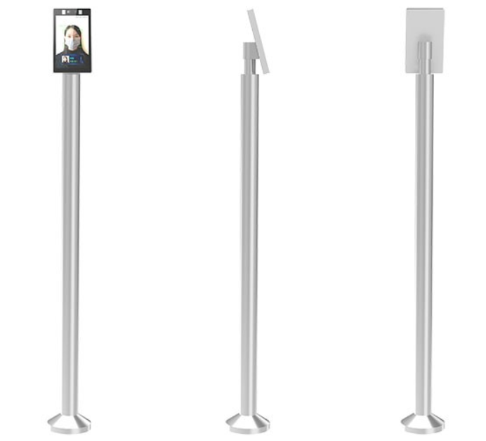 【防疫測溫】人臉識別測溫立柱