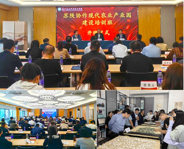 【現(xiàn)代產(chǎn)業(yè)園】蘇陜協(xié)作現(xiàn)代農(nóng)業(yè)產(chǎn)業(yè)園建設(shè)培訓(xùn)班在蘇州舉行